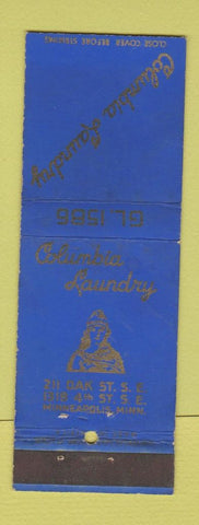 Matchbook Cover - Columbia Laundry Minneapolis MN WEAR