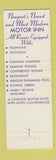 Matchbook Cover - Newport Motor Inn Middletown RI