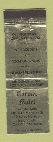 Matchbook Cover - Carmel Motel Carmel IN WEAR