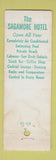 Matchbook Cover - Sagamore Hotel Miami Beach FL