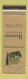 Matchbook Cover - Herren's Restaurant Atlanta GA
