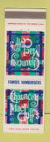 Matchbook Cover - Chauncey Mac Duff's Hamburgers San Francisco CA