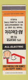 Matchbook Cover - Gold Medaillion Homes