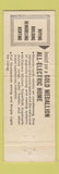 Matchbook Cover - Gold Medaillion Homes