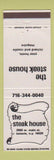 Matchbook Cover - The Steak House Batavia NY