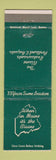 Matchbook Cover - The Blaine Restaurant Portland Augusta ME