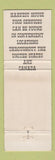 Matchbook Cover - Harvest House Cafeterias