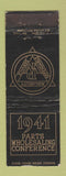 Matchbook Cover - 1941 Parts Wholesaling Conference WEAR