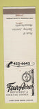 Matchbook Cover - Four Acres Restaurant Sterling Junction MA