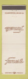Matchbook Cover - Farnesi's Restaurant Chevron oil gas Chowchilla Madera CA
