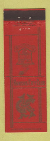 Matchbook Cover - Kansas City Club MO
