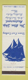 Matchbook Cover - Blue Ship Restaurant Boothbay Harbor ME