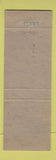 Matchbook Cover - Blue Lantern Restaurant Scranton PA