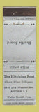 Matchbook Cover - The Hitching Post Astoria LI NY shuffleboard WORN WRITING