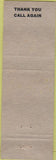 Matchbook Cover - Brass Rail Eden Valley MN