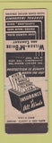 Matchbook Cover - Wilson McBride Insurance Cleveland OH WEAR