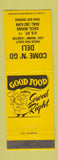 Matchbook Cover - Come n Go Deli Saco ME