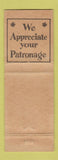Matchbook Cover - McCamey Motel TX WEAR