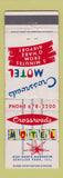 Matchbook Cover - Crossroads Motel Schiller Park IL