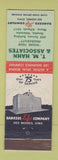 Matchbook Cover - TM Hahn Insurance Omaha NE