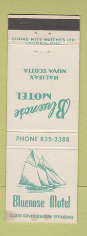 Matchbook Cover - Bluenose Motel Halifax NS