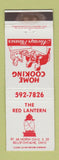 Matchbook Cover - Red Lantern Bellefontaine OH