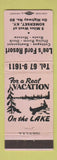 Matchbook Cover - Lee's Ford Restaurant Somerset KY