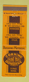 Matchbook Cover - Corning Donohue Building Materials St Paul MN