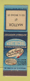 Matchbook Cover - Mattox Northcool Clothes?