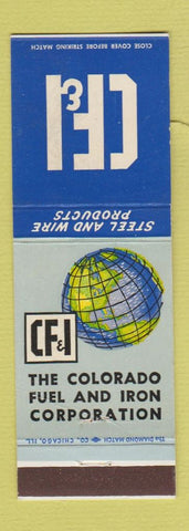 Matchbook Cover - CF&I Colorado Fuel and Iron Corp