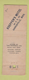 Matchbook Cover - Koeppen's Motel Resort Harrisville MI