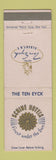 Matchbook Cover - Schine Hotels Ten Eyck Albany NY