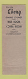 Matchbook Cover - Setros Toronto ON WEAR
