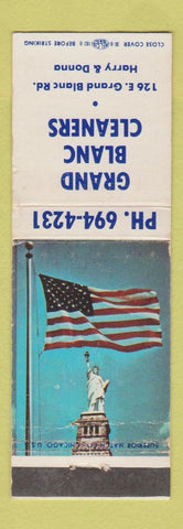 Matchbook Cover - Grand Blanc Cleaners MI