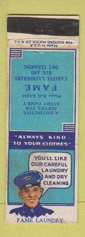 Matchbook Cover - Fame Laundry