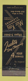 Matchbook Cover - Mar Kay Cleaners Dearborn MI