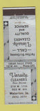 Matchbook Cover - Varsity Cleaners Waterloo IA WEAR