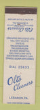 Matchbook Cover - Olt's Cleaners Lebanon PA