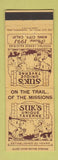Matchbook Cover - Suk's Taverne King City CA