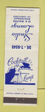 Matchbook Cover - Studio Lounge Chicago? WEAR