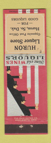 Matchbook Cover - Huron Liquor Store Huron SD