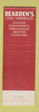 Matchbook Cover - Bearden's Steak Sandwiches Cleveland OH WEAR