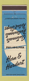 Matchbook Cover - Horn & Hardart Automats Restaurants Philadelphia PA
