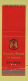 Matchbook Cover - Royalty House Warren MI