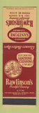 Matchbook Cover - Rawlison's Cleaners Portland? OR?
