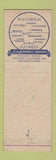 Matchbook Cover - Ideal Overall Laundry Rockford IL