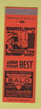 Matchbook Cover - Balo Cleaners Hatters Chicago IL