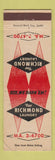 Matchbook Cover - Richmond Laundry Seattle WA #1
