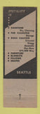 Matchbook Cover - Richmond Laundry Seattle WA #2