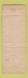 Matchbook Cover - Dean Butler Midland Laundry Equipment Minneapolis MN